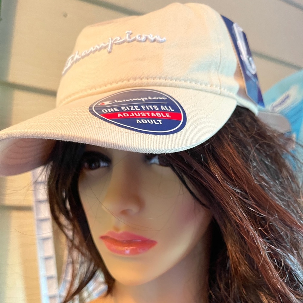 CHAMPION Running Cap In Cream Unisex - Picture 7 of 12